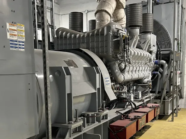 Telecommunications and broadcasting sites supported by generator repair and maintenance services